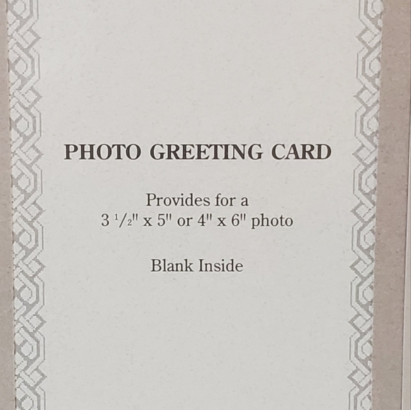 NWT, FREE WITH PURCHASE! Blank, Empty Photo Greeting Cards - Picture 2 of 5